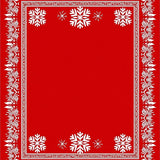 Joyful Celebration Yuletide Decorative Flooring(Red)