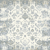 Heirloom Inspired with Weathered Neutral Damask & Scrollwork(Ivory)