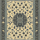 Elegant Abstract Beige/Black Deco(Beige)