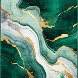 Sophisticated Minimalist Glitter Style(Green)