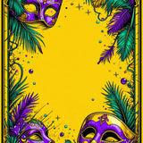 Lively Abstract Celebration Motif(Gold)