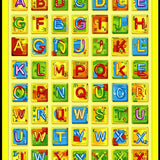 Lively Kaleidoscopic Educational Display(Yellow)