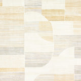 Waynetown Abstract Cream Area with Subtle Beige Hues(Beige)