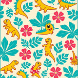 Prehistoric Beasts Jungle Wonderland (Yellow)