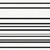 Chic Black And Striped Front Porch Stripe(White)