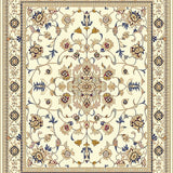 Elegant Medallion Design Non Slip for Any Space(Beige)