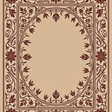 Elegant Botanical Arch Entryway Decoration With Seasonal Motifs(Beige)