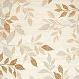 Elegant Leaf Beige Indoor Doormat Absorbent Entryway(Beige)