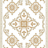 Elegant Medallion Featuring Refined Interlocking Flourishes (Gold) - ODIKA