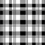 Elegant Tartan Lattice Highland Stylish Sophisticated (Black)