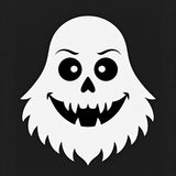 Cheerful Spectral Face Haunted Accent(Black)
