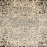 Safari Inspired Area Rug with Wild Spotted Design(Beige)