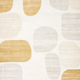 Beige and White Geometric Spotted(Beige)