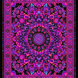 Mesmerizing Multicolor Ethereal Design(Pink)