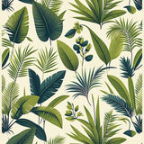 Neutral Jungle Animal Nursery Playroom(Ivory)