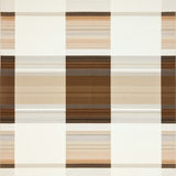 Contemporary Neutral Tartan Featuring Layered Beige and Taupe Plaid(Beige)