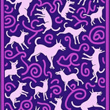 Joyful Furry Friend Dance Celebration Festive (Purple)