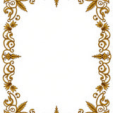 Desert Tapestry with Ornate Scrollwork and Starbursts(Gold)