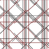 Tartan Plaid Welcome featuring Highland Crosshatch Style(Black)