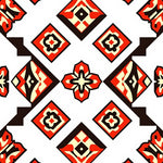 Aztec Southwestern Native Inspired Design (Red) - ODIKA