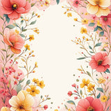 Dreamy Hued Botanical Style(Pink)