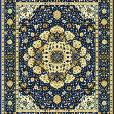 Classy Neutral Area with Intricate(Blue)