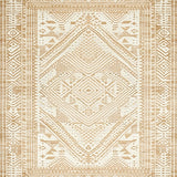Boho Style Rug Tan Jute Carpet(Beige)