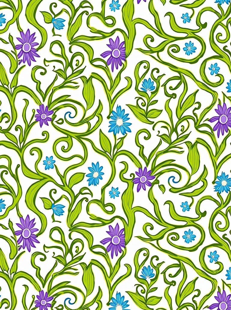 Jungle Vine Floor (Green) - ODIKA