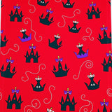 Enchanted Castle Fantasy Wonderland Magical Fairy Tale(Red)