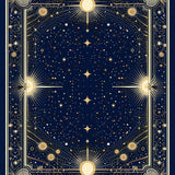 Mystical Geometric Starry Arrangement(Blue)
