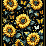 Luxurious Sunflower Artful Display(Yellow)