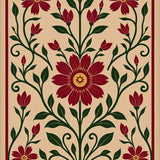 Enchanted Blossom Artistic Nouveau(Beige)