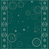 Celestial Constellation Galaxy Starry Night Accent (Green)