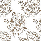 Enchanted Garden Lattice Luxe Subtle Decorative Fashionable(Brown)