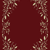 Elegant Holly Celebration Sophisticated Timeless Graceful(Red)