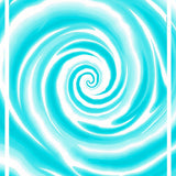 Swirling Cloud Vortex Design with Abstract Spiral (Blue)