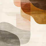 Driftwood Neutral Beige & Brown Modern Abstract Design(Beige)