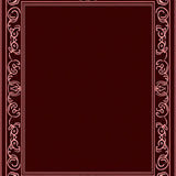 Luxurious Damask Vintage Treasure Plush(Red)