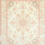 Elegant Heirloom Area Ivory Beige Ornate Medallion(Beige)