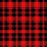 Heritage Cabin Plaid with Interlocking Tartan(Red)