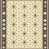 Geometric Cheetah Print Area Rich Beige and Brown(Beige)