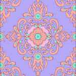 Distressed Damask Heritage Artistic (Purple) - ODIKA
