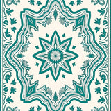 Boho Eclectic Artisan Exotic Distinctive(White)