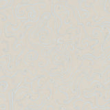 Abstract Boho Mosaic with Interlocking Waves and Faded Motifs(Beige)