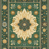 Black & White Striped(Green)