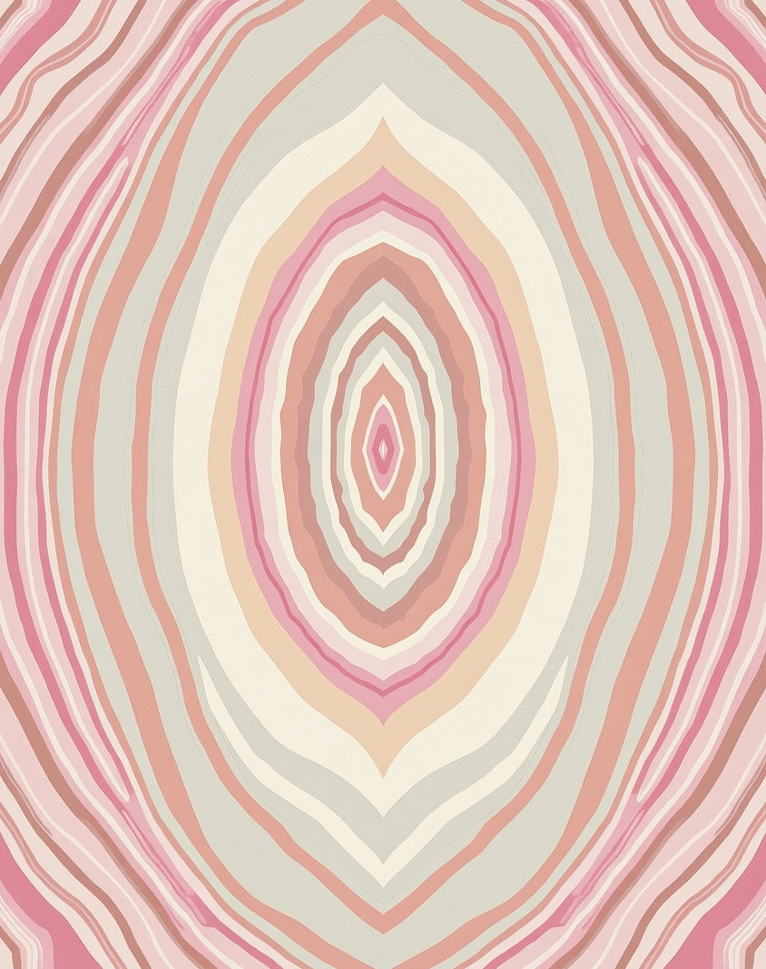 Ethereal Ripple Flow Design (Pink) - ODIKA