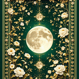 Floral Castle for Little Girl Room(Green)