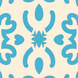 Petal Symphony Abstract Heirloom Inspiration(Blue)