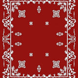 Enchanted Crystal Yuletide Ornamental Flooring(Red)