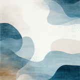 Boho Chic Non Slip With Artistic Watercolor Inspired(Beige)